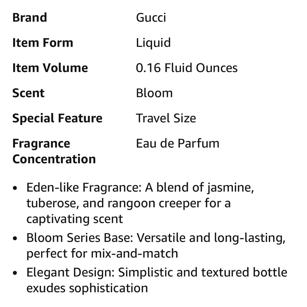 Gucci Bloom 5ml - Picture 4 of 4